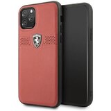 Ferrari OFF TRACK USNJEN OVITEK ZA IPHONE 11 PRO RDEČ OVITEK, (21898408) Cene