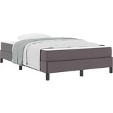  Konstrukcija postelje z vzmetnico Siva 120 x 190 cm blago, (5000126016) | Shoptok.si