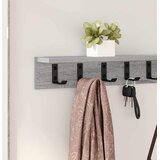  Vješalica za kapute na zidu Siva Sonoma 100 x 10,5 x 10,5 cm | shoptok.hr