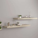 vidaXL plutajuće zidne police 2 kom boja hrasta 90 x 23,5 x 3,8 cm MDF Cijene