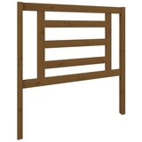  Posteljno vzglavje medeno rjavo 96x4x100 cm trdna borovina, (20647006) | Shoptok.si