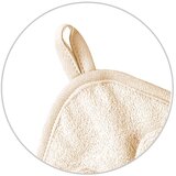 BabyOno Bambusova brisača 100x100 cm, z ušesi, krem | Shoptok.si