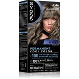 Syoss Permanent Cool Color trajna boja za kosu s hladnim podtonom nijansa 6_46 Cool Dark Blond 1 kom Cijene
