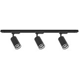 SPOT svetlo za šinski sistem PIPE 3xGU10/10W/230V crna Cene