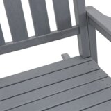  2 kom ljuljačke stolice Svijetlosiva 70x92x107.5 cm HDPE | shoptok.hr