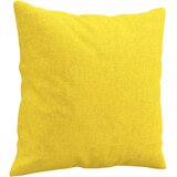  2-dijelni set sofa s jastucima svjetložuti od tkanine | shoptok.hr