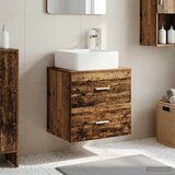  Umivaonik s policom Staro drvo 49,5 x 41 x 63 cm | shoptok.hr