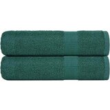 vidaXL Kopalne brisače 2 kos zelena 100x150 cm 360 g/m² 100% bombaž, (21822890) | Shoptok.si