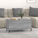  Stolić za kavu siva boja hrasta 90x44,5x45 cm konstruirano drvo | shoptok.hr