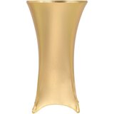  Navlake za stol 2 kom rastezljive 80 cm zlatne | shoptok.hr
