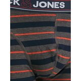 Jack & Jones Boksarice 'JACJOHN' mornarska / pegasto siva / večbarvno oranžna / bela | Shoptok.si