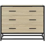 vidaXL Ormar s ladicama sonoma hrast 70x41x56 cm izrađeno drvo | shoptok.hr
