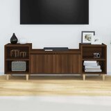 TV omarica rjav hrast 160x35x55 cm inženirski les, (20731027) | Shoptok.si