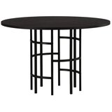 Furniture Fashion Copenhagen okrugli blagovaonski stol ⌀115 cm, crni Slike