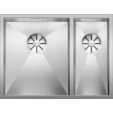 Blanco sudoper ZEROX 340/180-U InFino INOX 18/10, GLAVNI BAZEN LIJEVO, bez dalj.upr. | shoptok.hr