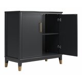 CosmoLiving by Cosmopolitan Črna omarica 84x84 cm Westerleigh – | Shoptok.si