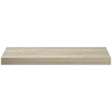 Plutajuća zidna polica boja hrasta 60 x 23,5 x 3,8 cm MDF | shoptok.hr