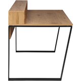 MID.YOU PISALNA MIZA kovina, leseni material črna, barve hrasta | Shoptok.si