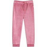 vidaXL Dječji donji dio trenirke boja maline 128 | shoptok.hr