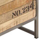 vidaXL Ladičar 45 x 30 x 105 cm od masivnog drva manga | shoptok.hr