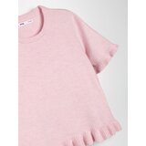 Sinsay Bluza u stilu pulovera s dodatkom vune i volanom | shoptok.hr