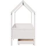 vidaXL Okvir dječjeg kreveta s ladicama bez madraca 80x160 cm od drva | shoptok.hr