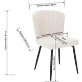 P & B STOL S ŠTIRIMI NOGAMI, les, kovina, tekstil bež | Shoptok.si