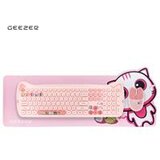 Geezer wl kitty set tastatura i miš u pink boji cene