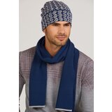 Kamea Man's Scarf K.20.705.12 Navy Blue | Shoptok.si