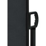 vidaXL Uvlačiva bočna tenda crna 180 x 600 cm | shoptok.hr