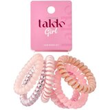 Takk Ivy girl, gumice za kosu, spirala, roze, 6K Cene