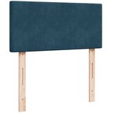 Box spring krevet s madracem plavi 80 x 200 cm baršunasti | shoptok.hr