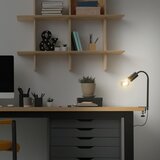  LED lampa sa klipsom 1xE27/4,2W/230V 2700K crna | Eponuda.com
