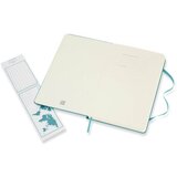 Moleskine Beležnica LG trde platnice, sinje modra – črte | Shoptok.si