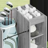 Golf ormar s kotačem Jednobojno Siva Sonoma 65 x 45 x 98 cm | shoptok.hr