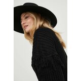Answear Lab Pulover z volno ženski, črna barva, | Shoptok.si