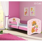  Otroška postelja ACMA z motivom, stranska roza 160x80 cm 33 Cats | Shoptok.si