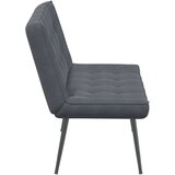 vidaXL Klupa tamnosiva 110x74x84 cm baršunasta | shoptok.hr