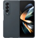 Samsung Usnjeno ohišje za Galaxy Z Fold 4, združljivo z brezžičnim polnjenjem, Črna, (20639995) | Shoptok.si