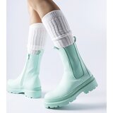 Gemre Light Green Lightly Insulated Ankle Boots Bethesda | Shoptok.si