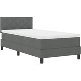  s opruga kutije Tamno siva 90 x 200 cm tkanina | shoptok.hr