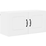 vidaXL Stenska kuhinjska omarica Visok sijaj bela 80 x 31 x 40 cm | Shoptok.si