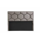 Hanah home bračni krevet carbon 160 x 200 grey