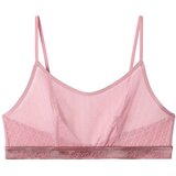 Calvin Klein Jeans Triangel / Brez opore Unlined Bralette Vijolična Cene