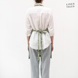 Linen Tales Lanen predpasnik Evergreen Damask – | Shoptok.si