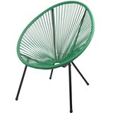 Garden Pleasure Zelena plastična vrtna stolica Dalida - | shoptok.hr