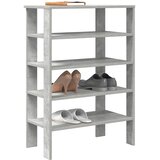  Stalak za cipele boja betona 61x32x87,5 cm konstruirano drvo | shoptok.hr