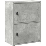  Regal za knjige boja betona 40x24x52 cm konstruirano drvo | shoptok.hr