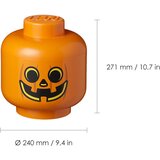 Lego Oranžna škatla za shranjevanje Pumpkin Head L | Shoptok.si