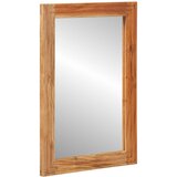  Kopalniško Ogledalo 50x70x3 cm Trden Les Akacije | Shoptok.si